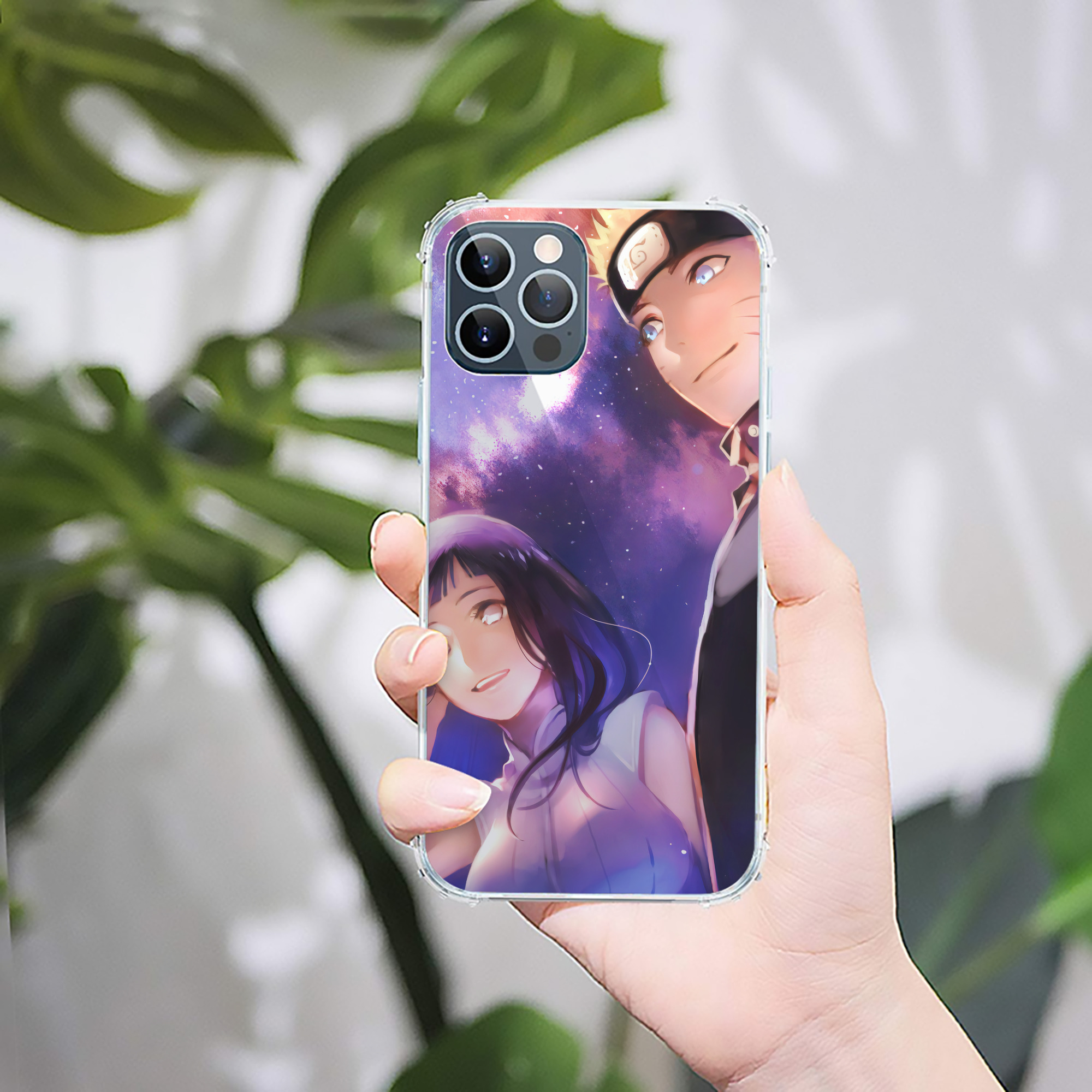 （画像用） NARUTO -ナルト- NARUTO -ナルト- 疾風伝 【iPhone 12シリーズ対応】透明スマホケース（クリアソフトケース）